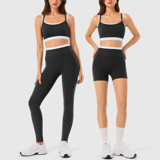 INNO MINT Women'S 2-Piece Matching Workout Set, Women'S Clothes with Seamless Yoga Leggings & Padded Sports Bra for Gym Athletic Use, Two Piece Sets