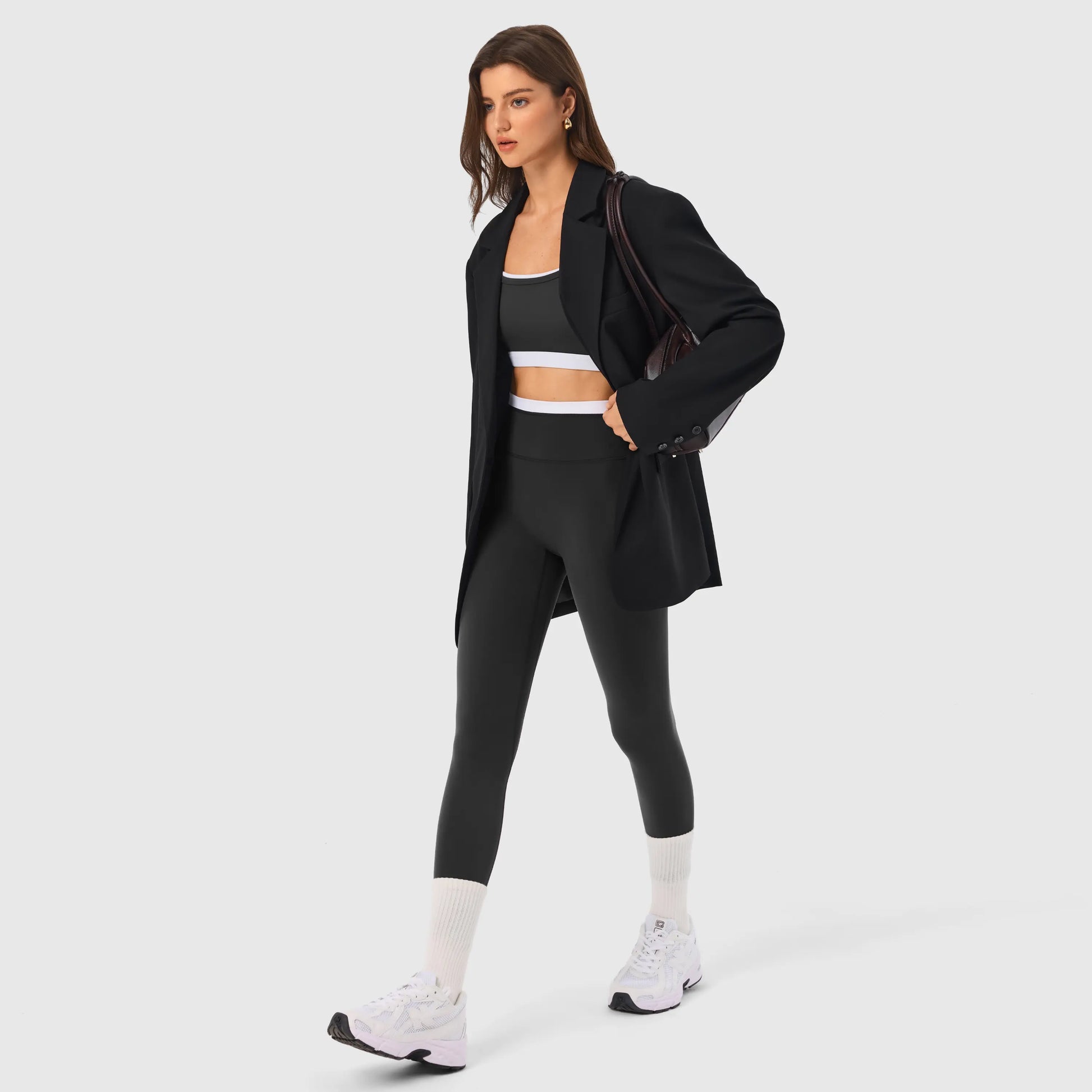 INNO MINT Women'S 2-Piece Matching Workout Set, Women'S Clothes with Seamless Yoga Leggings & Padded Sports Bra for Gym Athletic Use, Two Piece Sets
