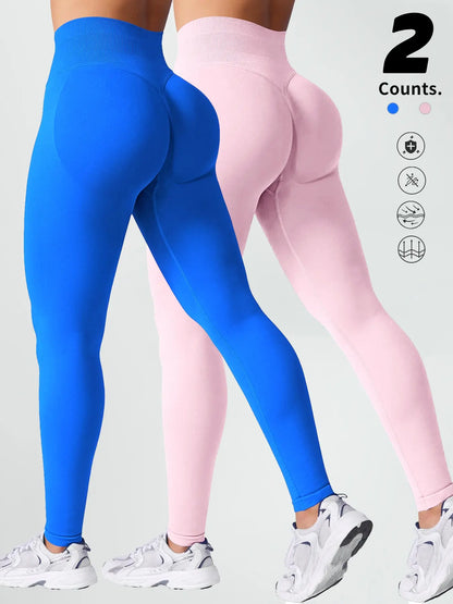 Women'S High-Waisted Gym Yoga Pants, Soft Breathable Sportswear, Ideal for Fitness & Daily Wear, Available in Leggings Activewear