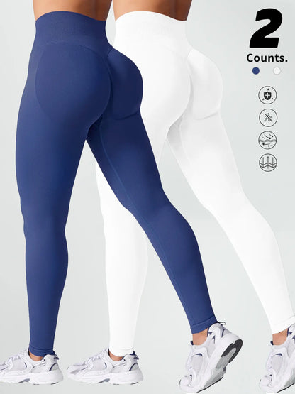 Women'S High-Waisted Gym Yoga Pants, Soft Breathable Sportswear, Ideal for Fitness & Daily Wear, Available in Leggings Activewear